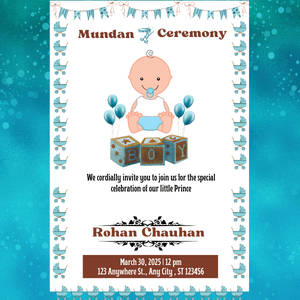  mundan ceremony invitation (300 x 300 px)