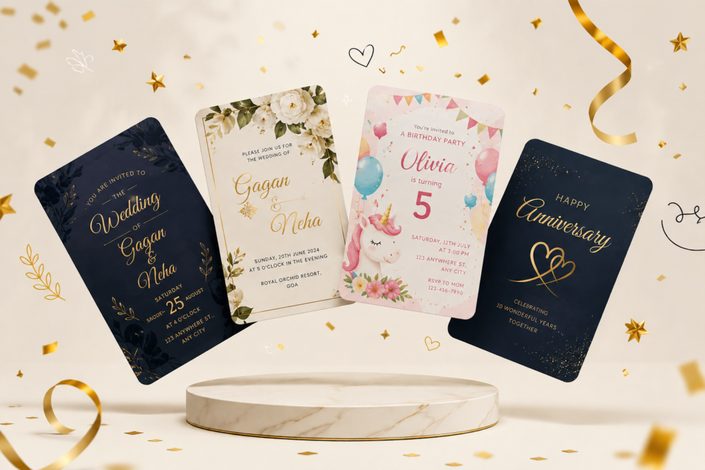 invitation card design
